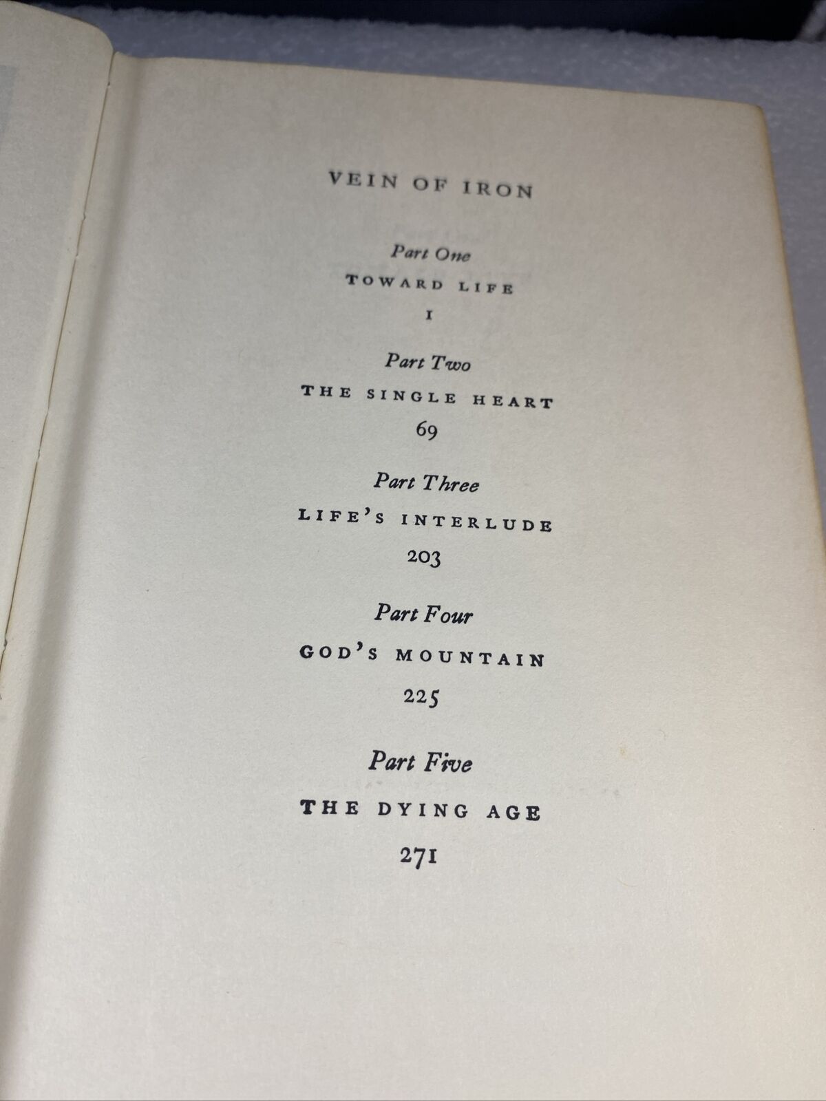 Vein Of Iron by Ellen Glasgow (1935, Hardcover) Vintage 30s Novel Ex Libris