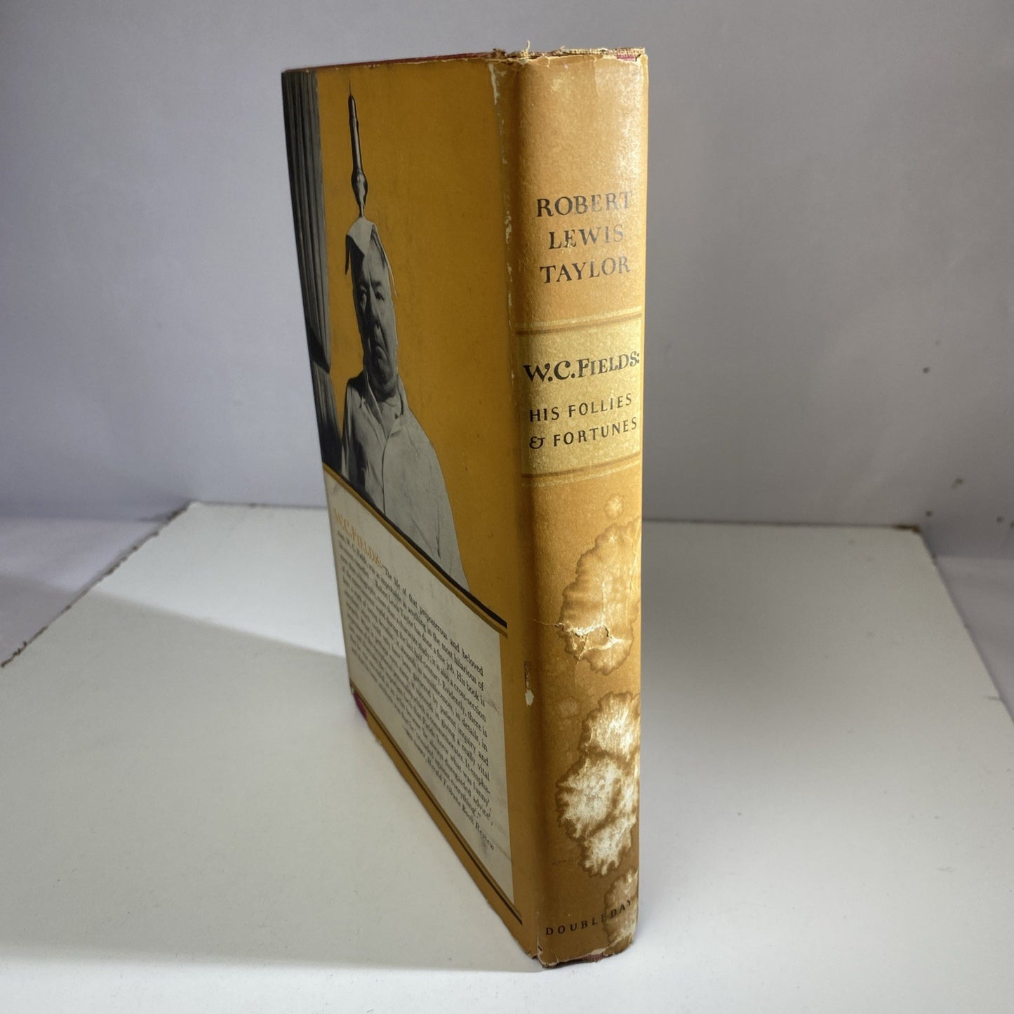 W. C. Fields His Follies and Fortunes R L Taylor Hardcover 1949 1st Edition Good