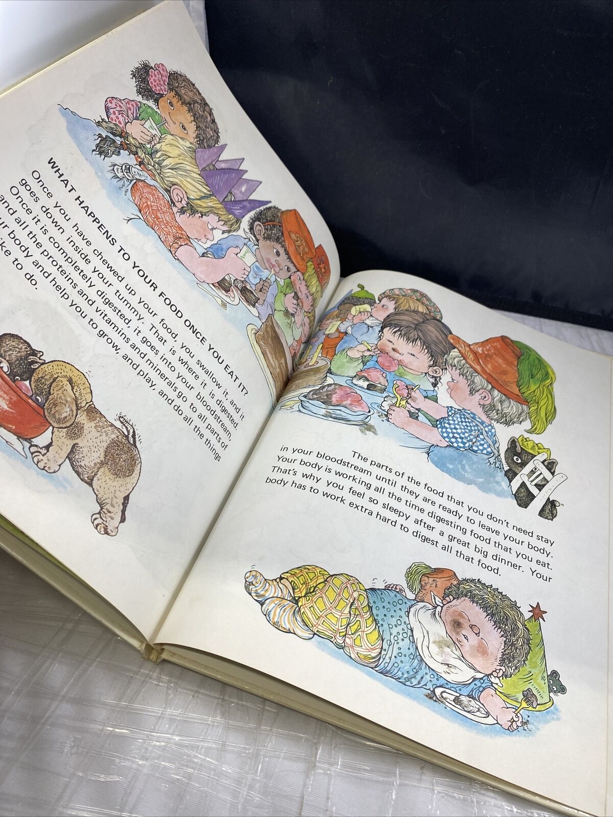 Susan Perl's Human Body Book by Leslie McGuire Vintage 70s Illustrated Kids Book