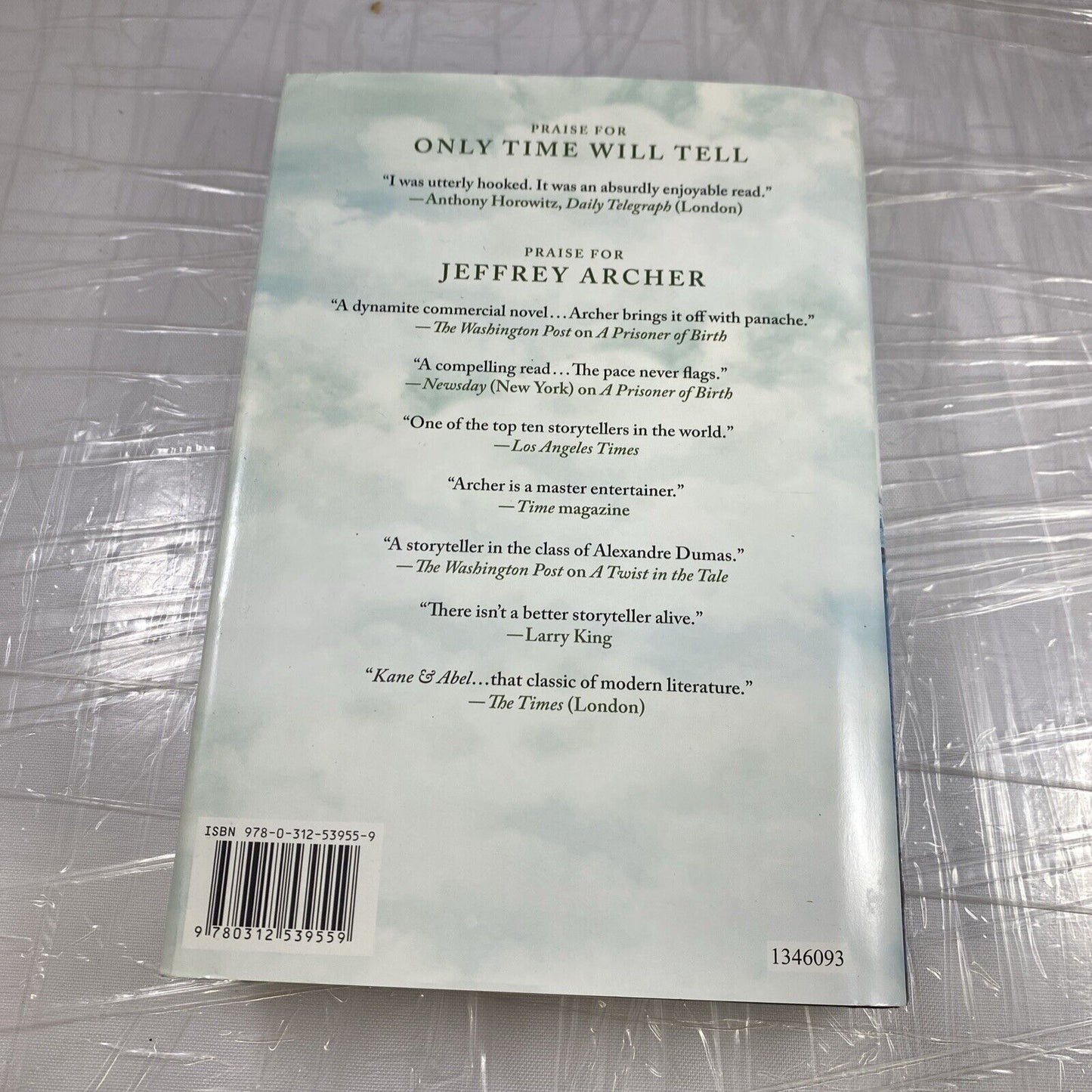 Only Time Will Tell (The Clifton Chronicles) (Hardcover) Very Good Condition
