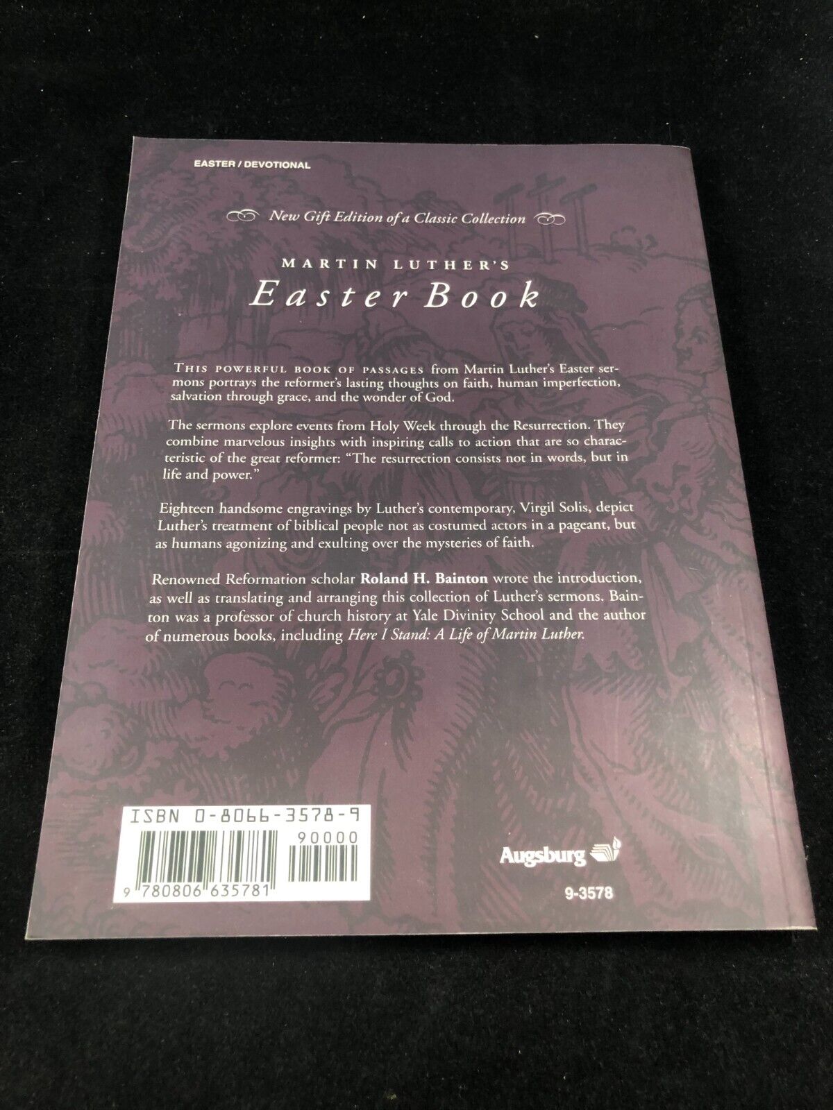 Martin Luther's Easter Book by BAINTON, ROLAND H Christian Book