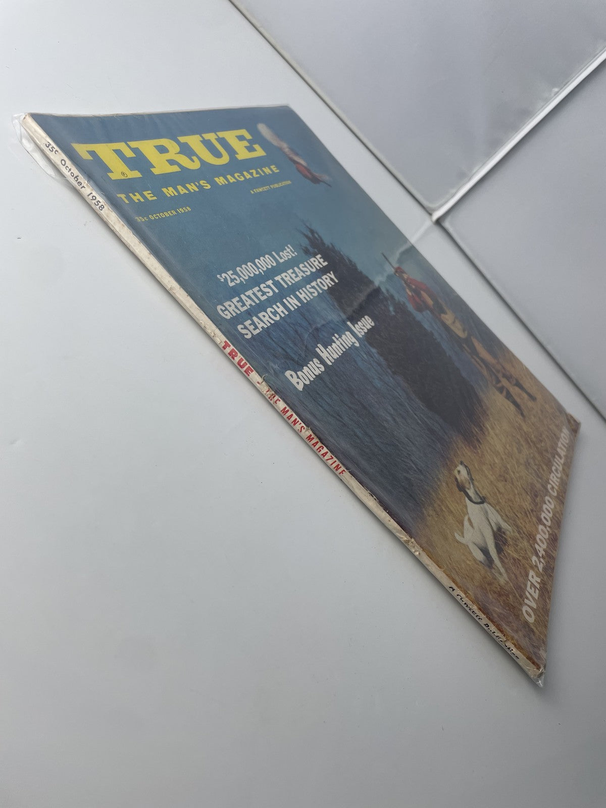 Vintage 1958 True The Man's Magazine October Greatest Treasure Bonus Hunting