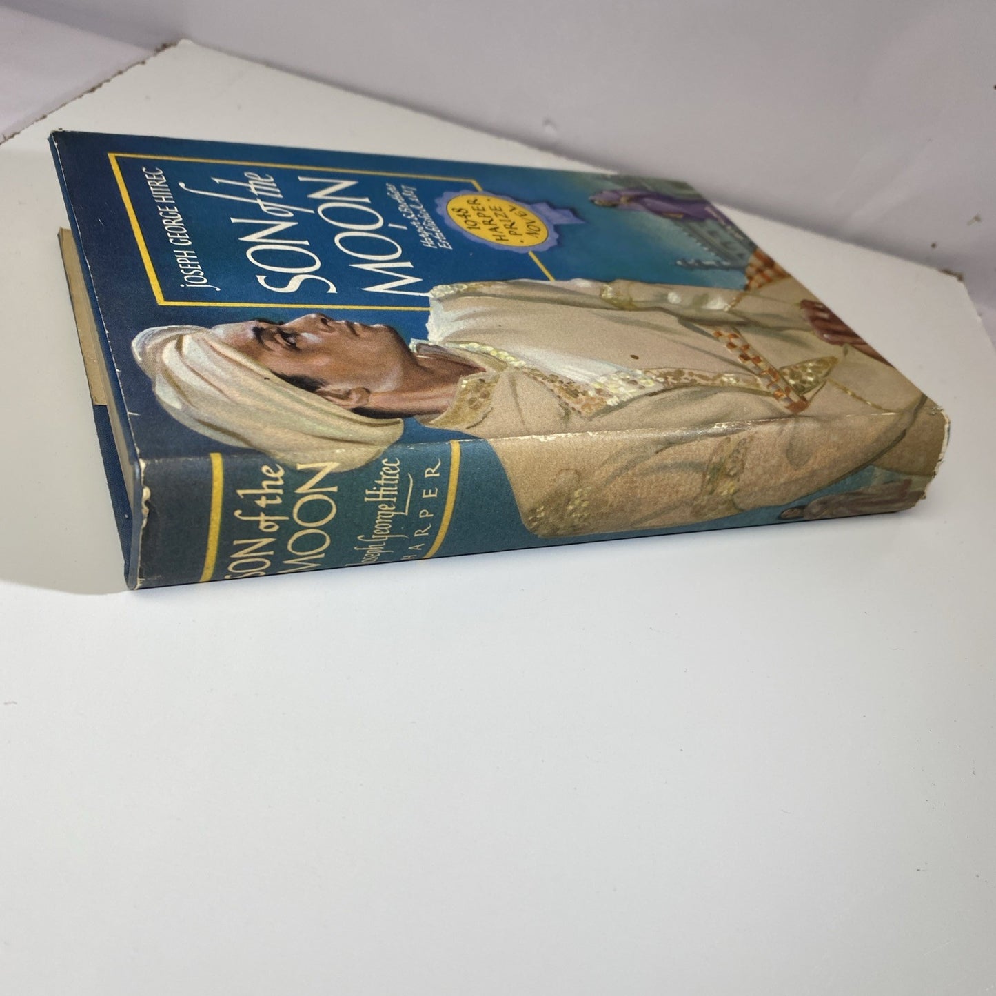 India Novel Son of the Moon by Joseph George Hitrec HCDJ 1948 1st edition Print