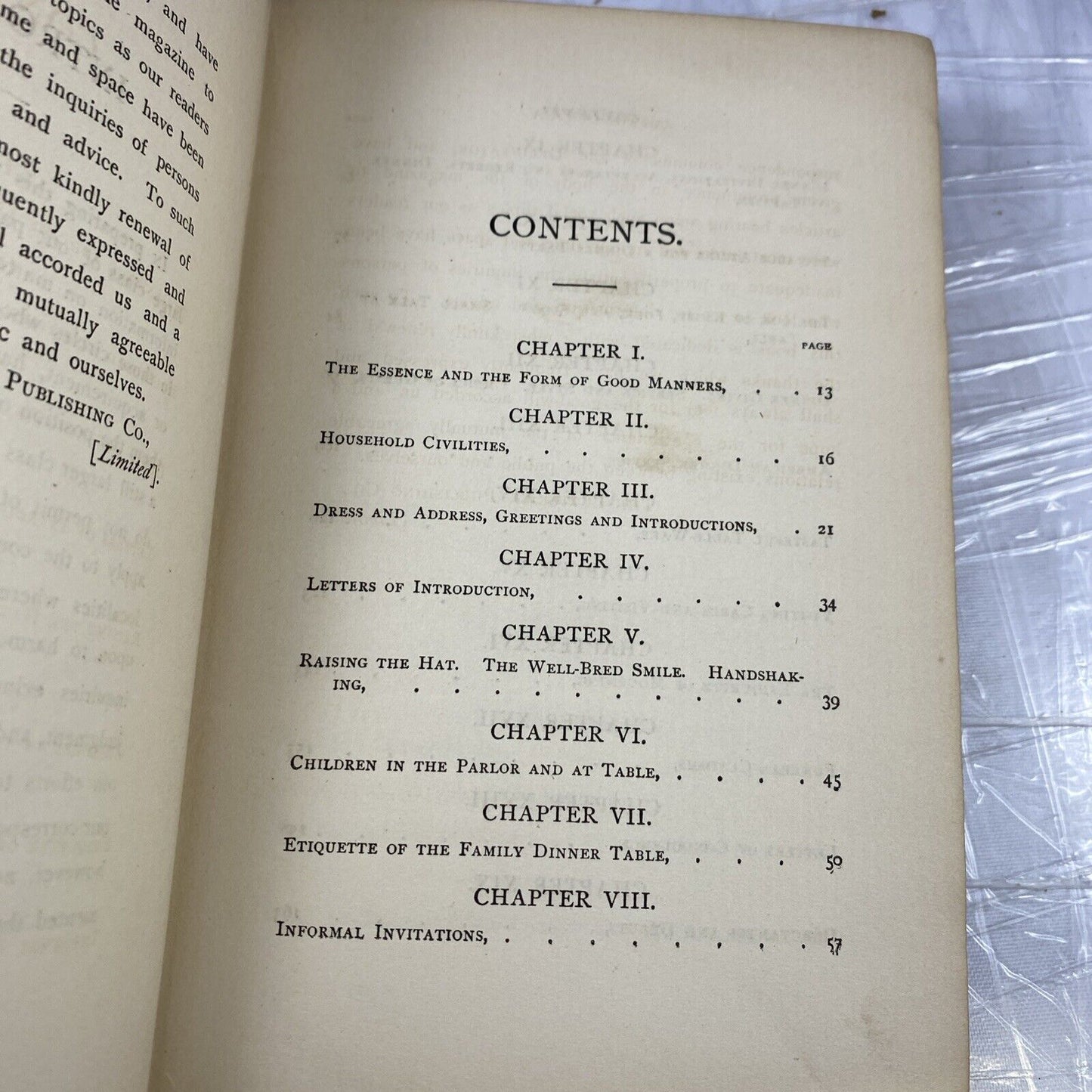 Metropolitan Culture Series Good Manners 2nd. Edition 1889 Good Antique Lit.