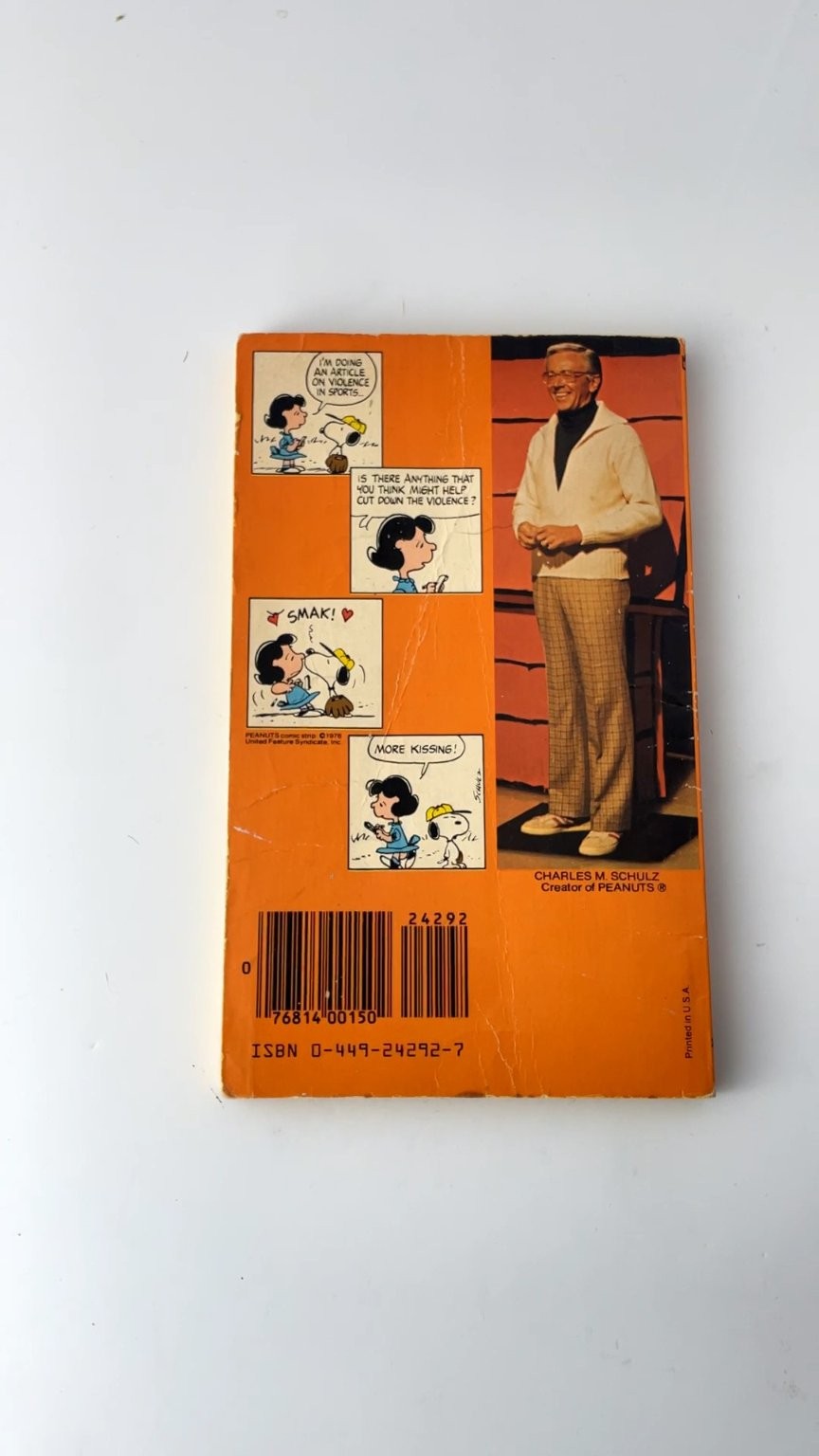 Love and Kisses Snoopy by Charles M. Schulz 1980 Illustrated Cartoon