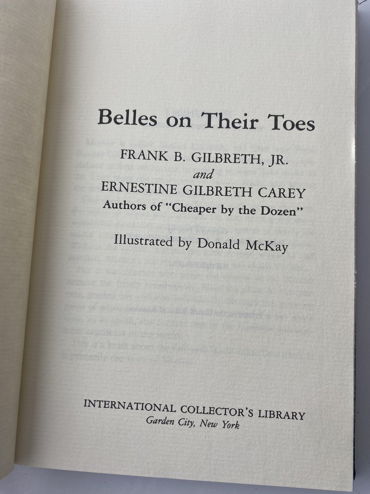 Vintage Belles on Their Toes Gilbreth Carey Hardcover International Collectors L