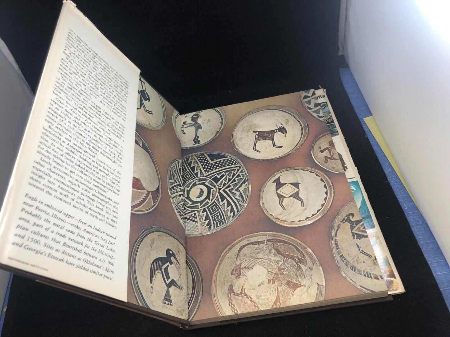 Clues To America's Past National Geographic HCDJ 1976