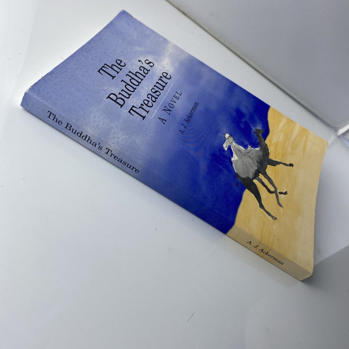 Signed The Buddha's Treasure: A Novel Rare Paperback Buddhist Journey
