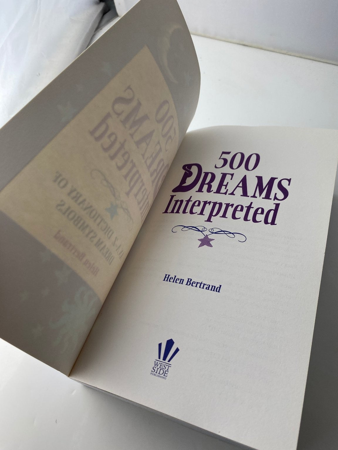500 Dreams Interpreted Helen Bertrand 2009 Dream Symbols Dictionary WestSide