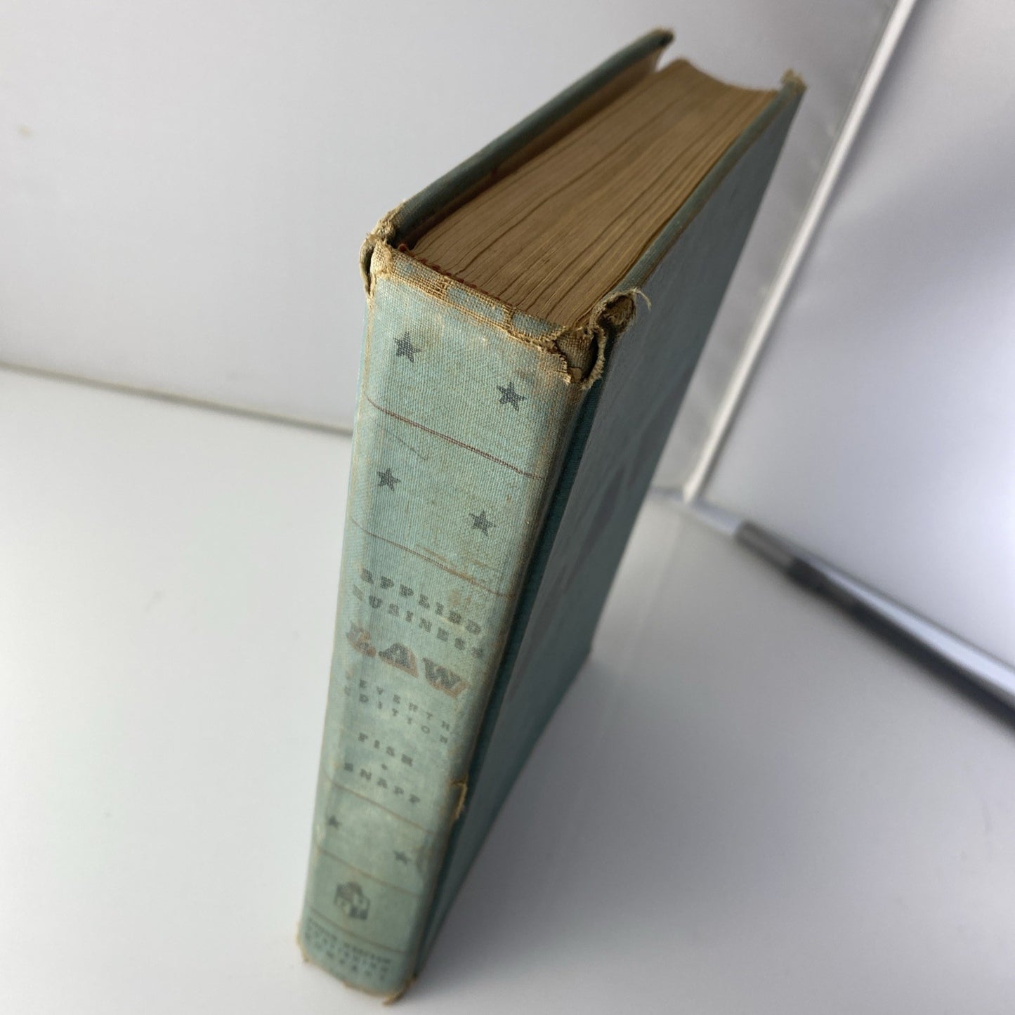Applied Business Law Seventh Edition By Fisk & Snapp 1955 Hardcover