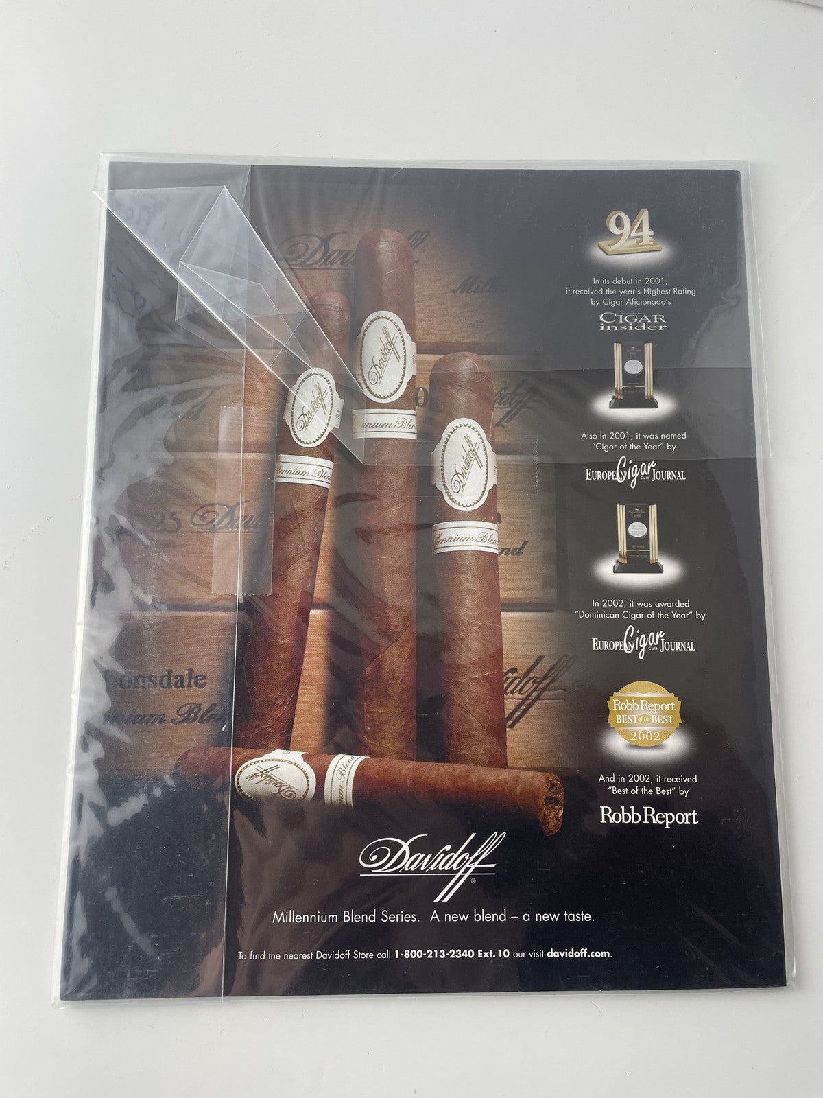 Vintage Smoke Magazine 2003 David Carradine Cigar Feature Syrah Football Nicarag
