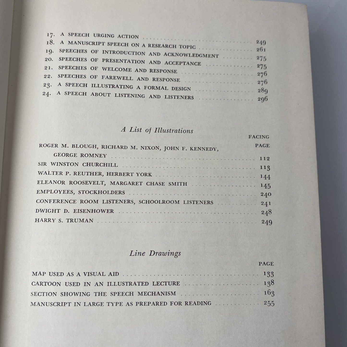 1962 First Print Principles of Public Speaking Loren Reid Vintage 60s Textbook