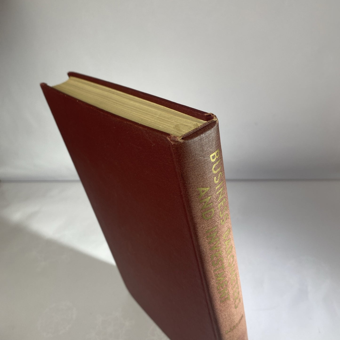 1940 Business Barometers and Investment by Roger W. Babson - HC Vintage Textbook