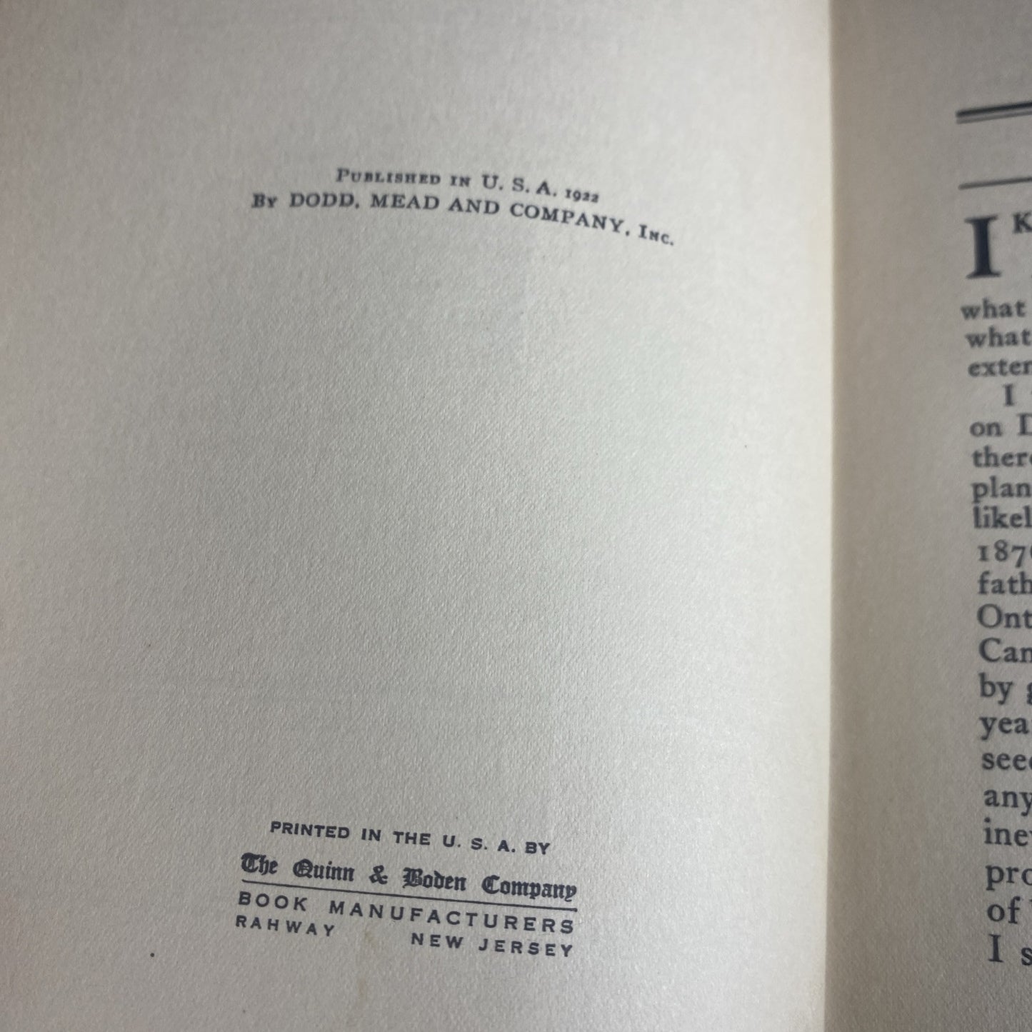 Sunshine Sketches 1925 by Stephen Leacock Antique Novel Good Condition