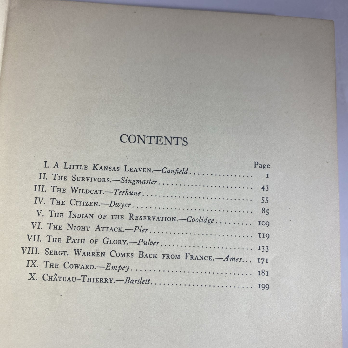 1919 Short Stories of the New America Mary A Laselle Chelsea MA