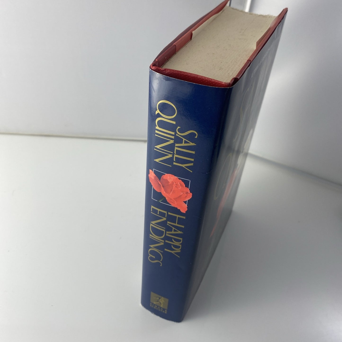 Sally Quinn Happy Endings Simon & Schuster 1991 Novel Book Club Ed