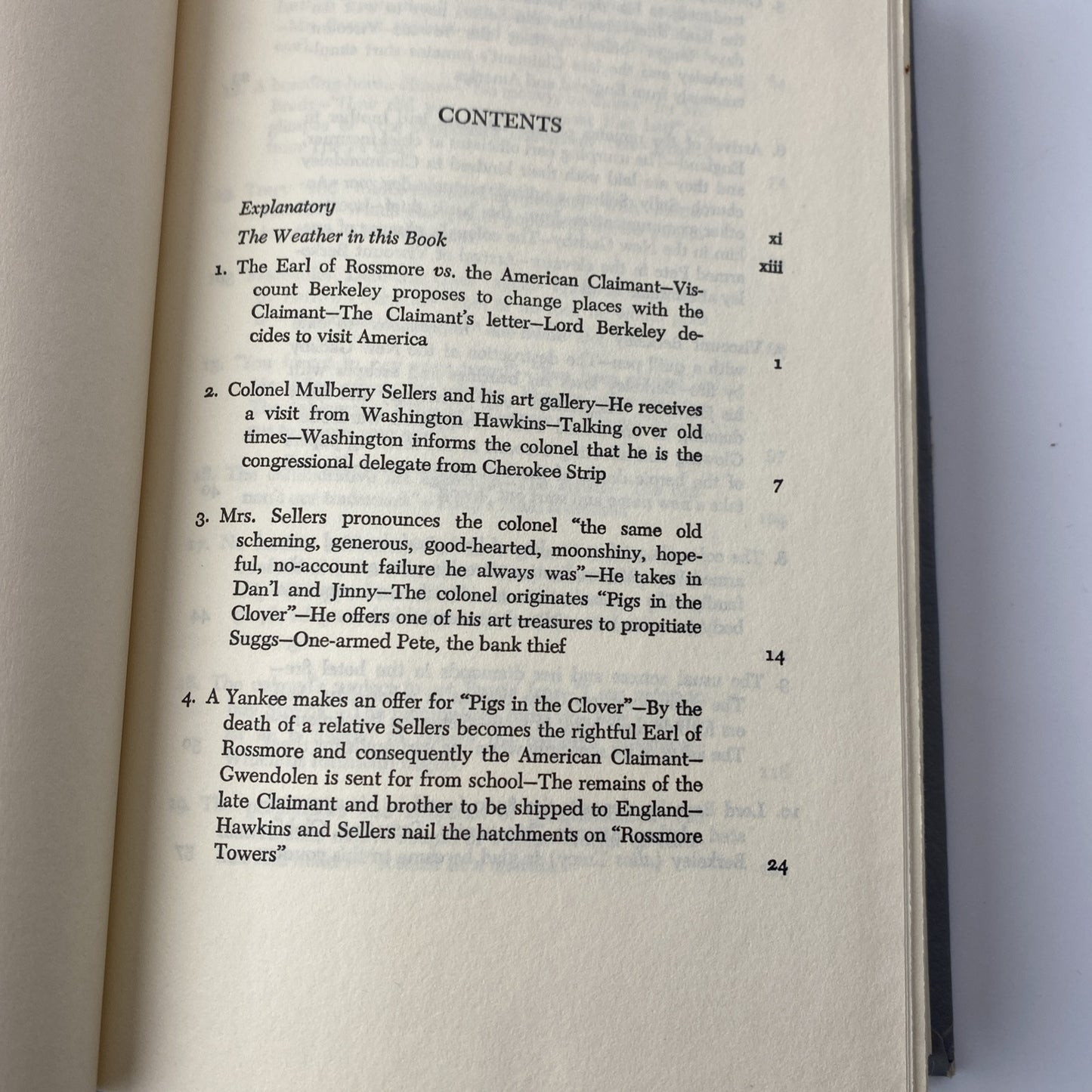 Mark Twain The American Claimant Pudd'nhead Wilson Nelson (Doubleday Hardcover)