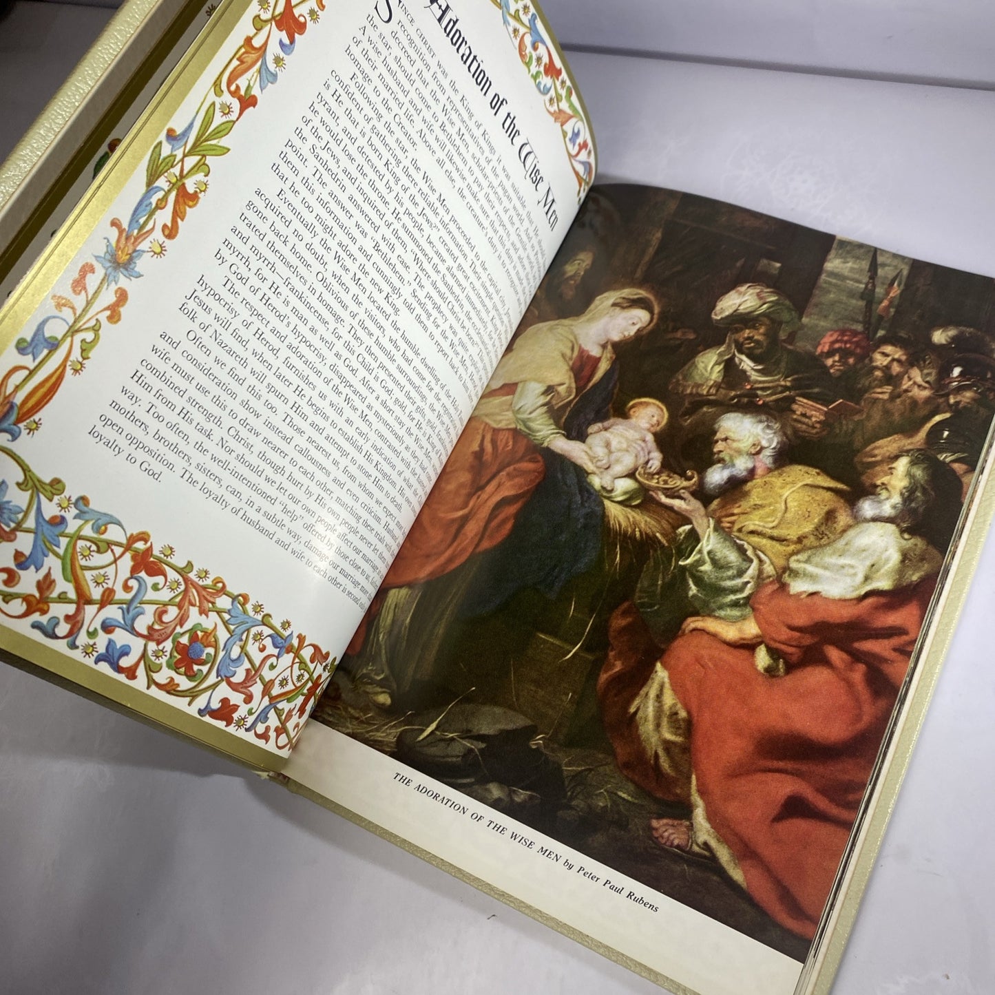 Portrait of Christ for Newlyweds/ 1962/ Vintage Jesus No Marks Illustrated Nice