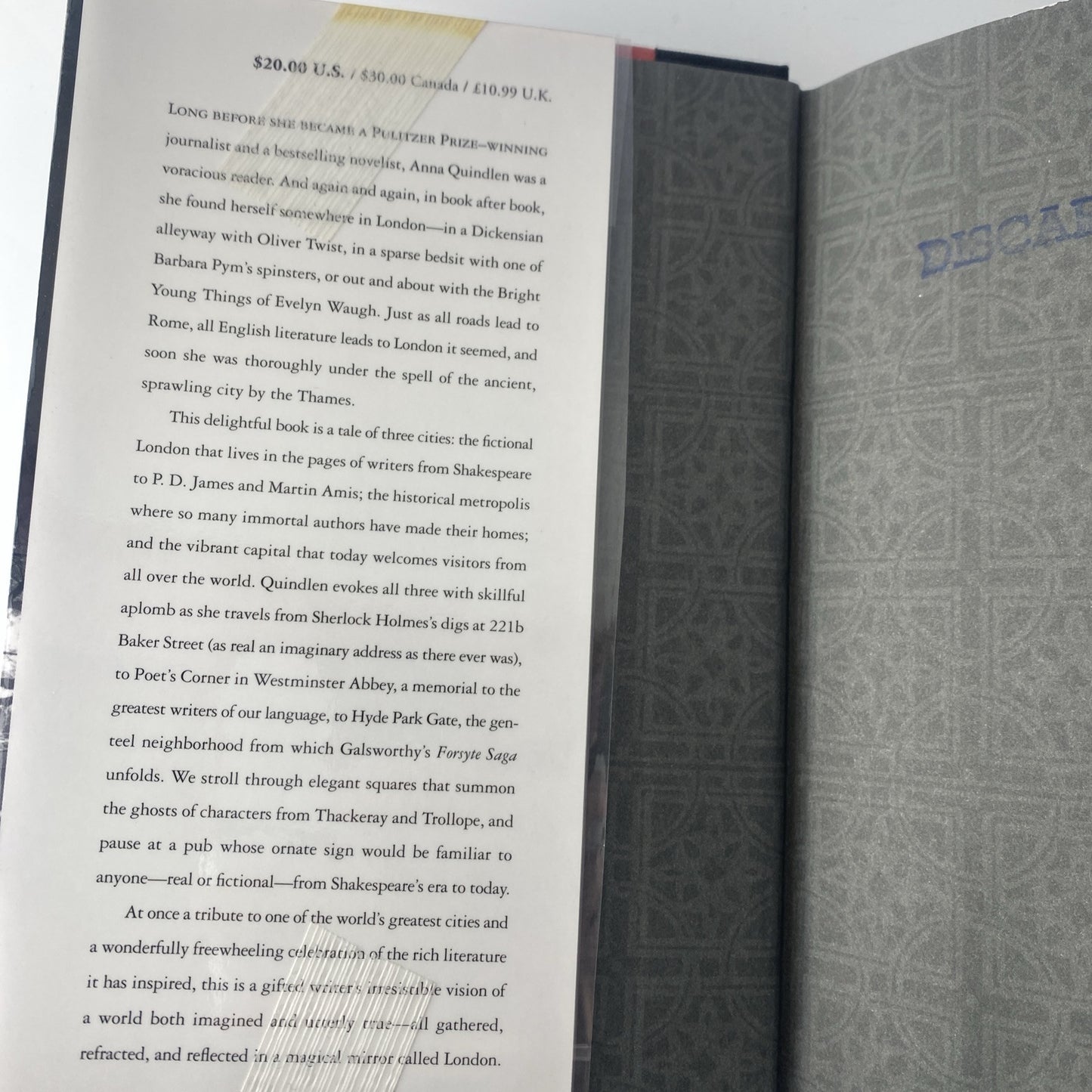 Directions Ser.: Imagined London : A Tour of the World's Greatest Fictional City