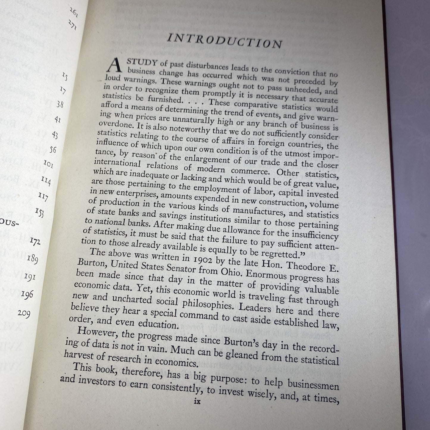 1940 Business Barometers and Investment by Roger W. Babson - HC Vintage Textbook