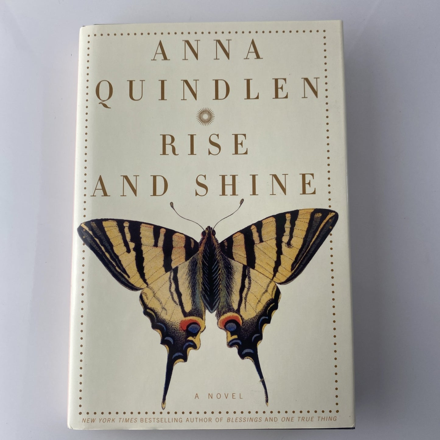 Rise and Shine By Anna Quindlen Hardcover Morning Show Fiction Novel Book 1st Ed