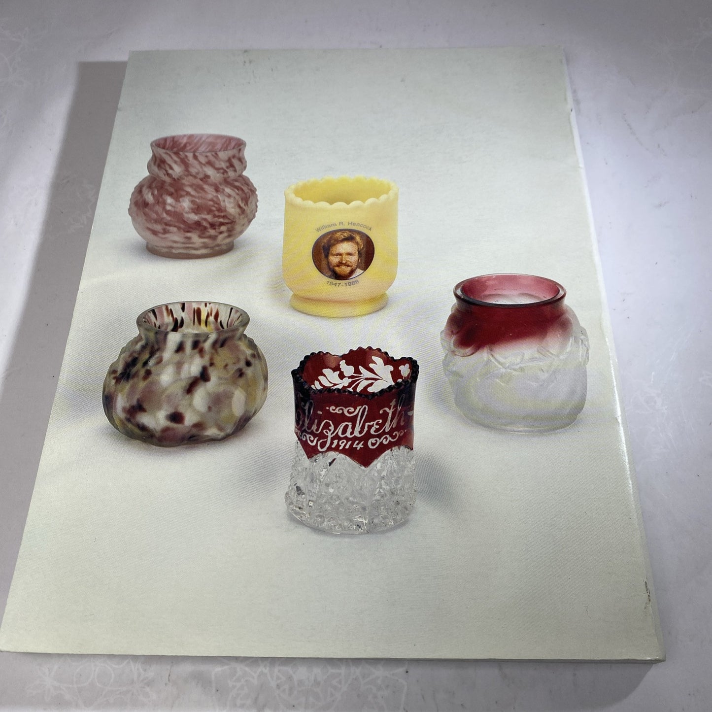 Toothpick Holders: China, Glass and Metal Victorian Art Glass Collecting PPB