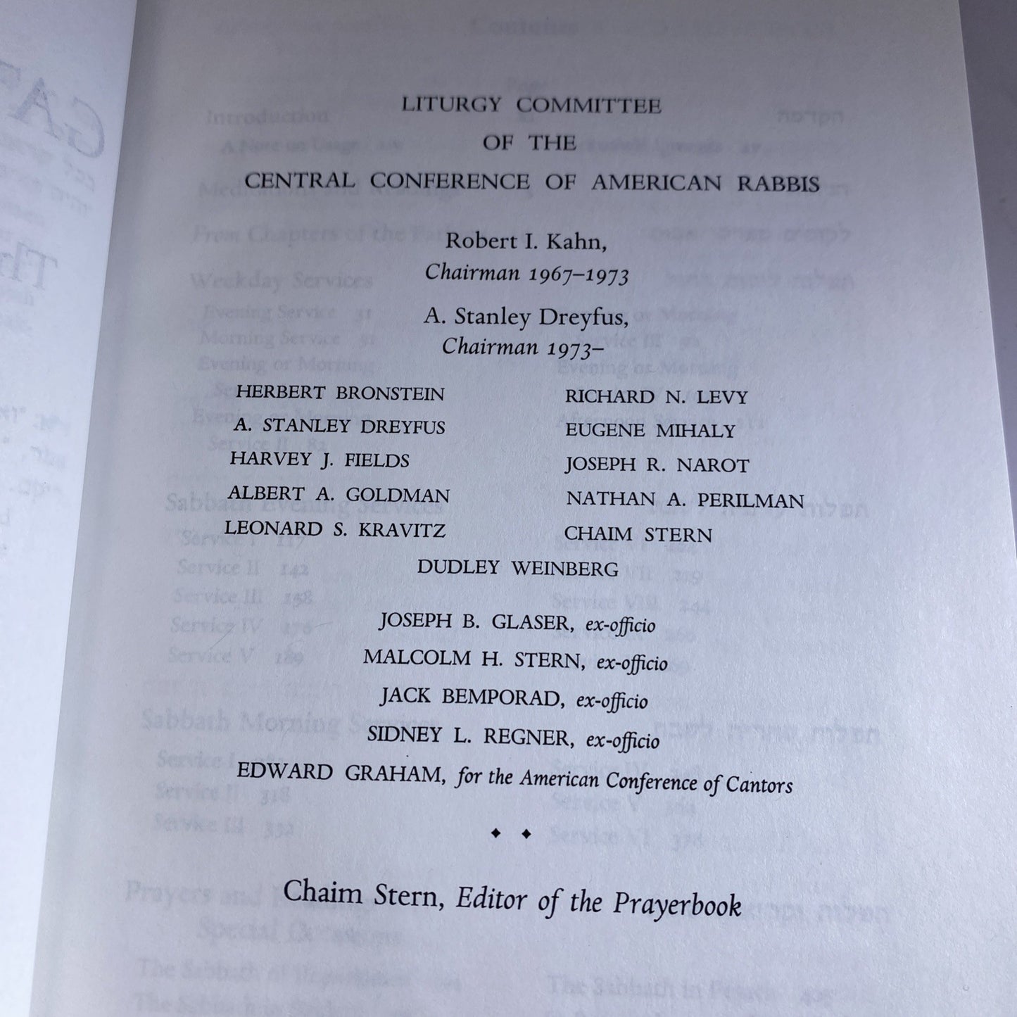 Gates of Prayer The New Union Prayerbook - Weekdays Sabbaths 1994 Jewish Hebrew