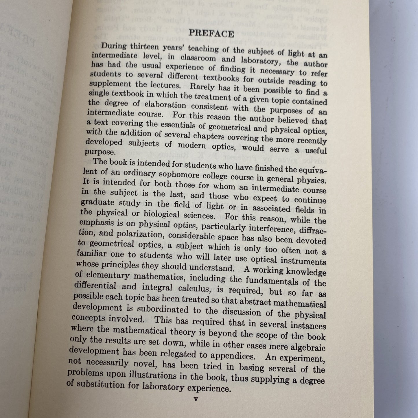 Light Principles and Experiments by George S. Monk 1963 Dover PB