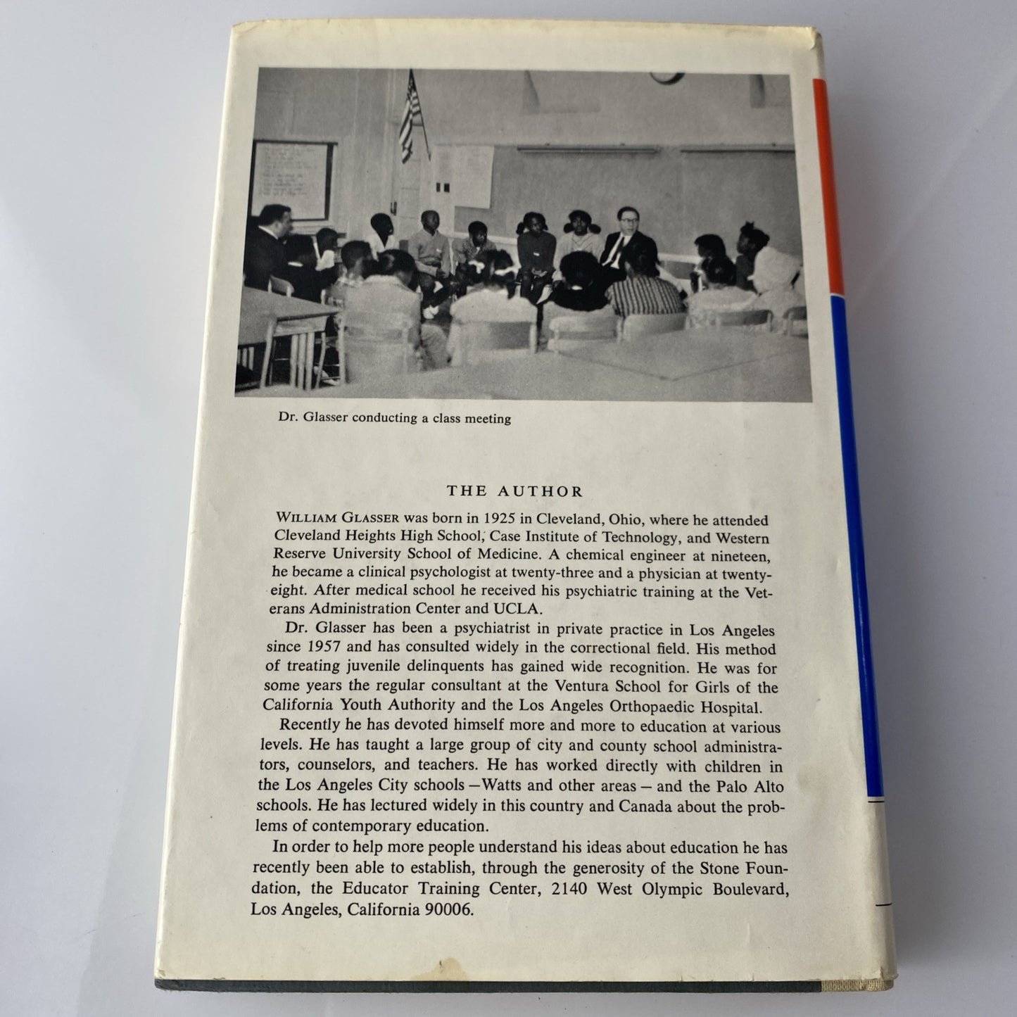 Schools Without Failure by William Glasser MD 1969 Psychology Sociology