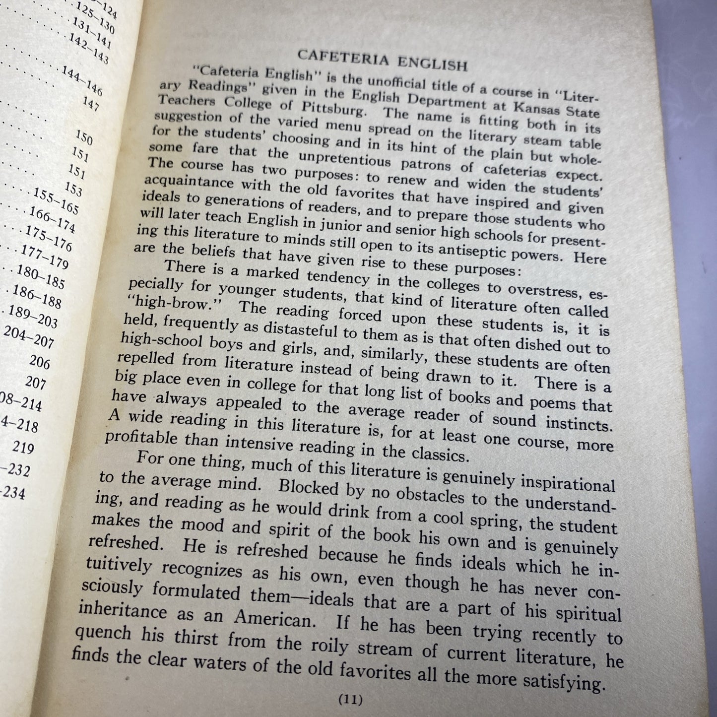 Readings In Literature Ira Wilson Missouri Printed Antique 1928 English Quotes
