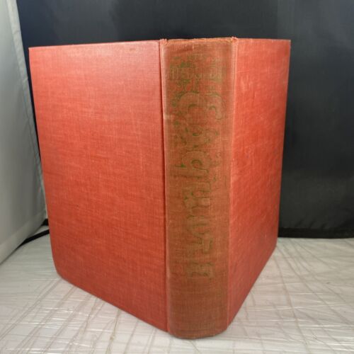 The Bedside Esquire edited by Arnold Gingrich. Vintage 40s Red Worn Book Novel