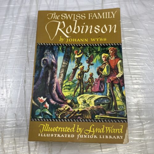 The Swiss Family Robinson by Johann Wyss Vintage 1985 Paperback Print Fiction