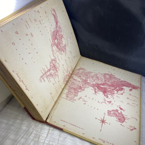Hammonds World Travelog Classic Edition Vintage RARE Maps History VTG
