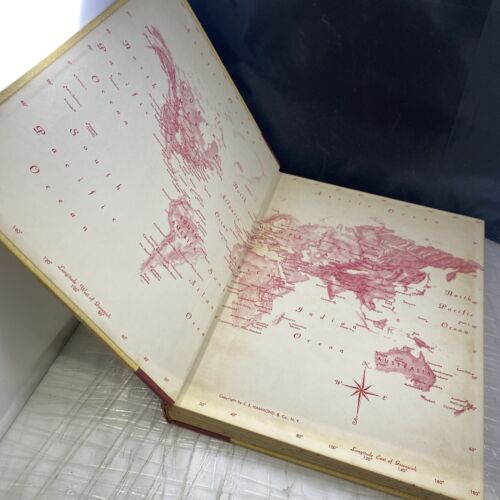 Hammonds World Travelog Classic Edition Vintage RARE Maps History VTG