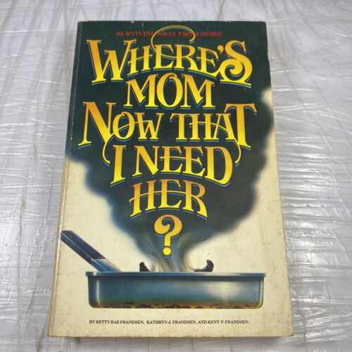 Surviving where's mom now that I need her paperback book Rare Obscure Cookbook