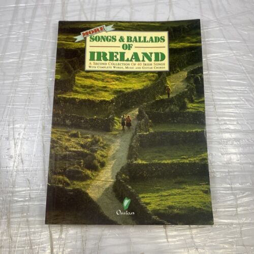 Vintage 1993 40 SONGS & BALLADS OF IRELAND 90s Songbook Irish Heritage