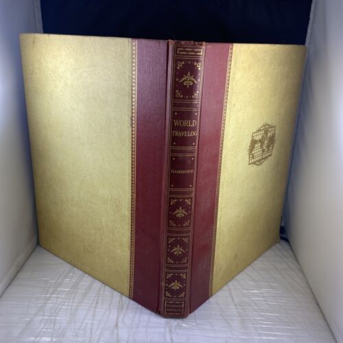 Hammonds World Travelog Classic Edition Vintage RARE Maps History VTG