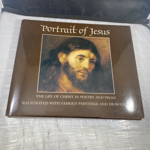 Portrait of Jesus by Peter Seymour Vintage 70s Biblical Art & Poetry Hallmark