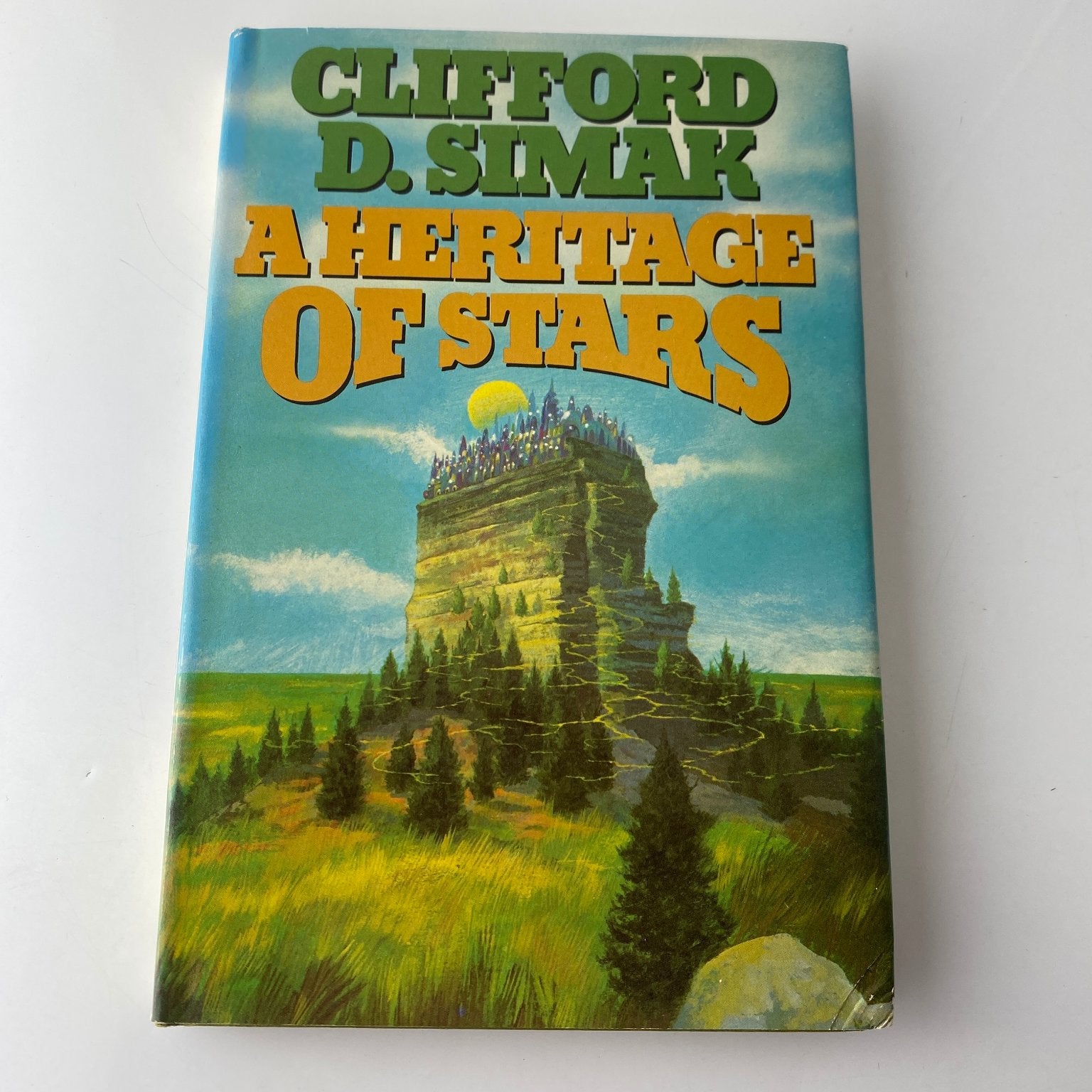A Heritage of Stars Clifford D. Simak 1977 Book Club Edition Sci-Fi Berkley