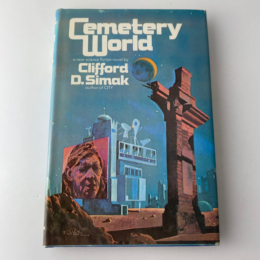 Cemetery World Clifford D. Simak 1973 Book Club Edition Science Fiction Putnam