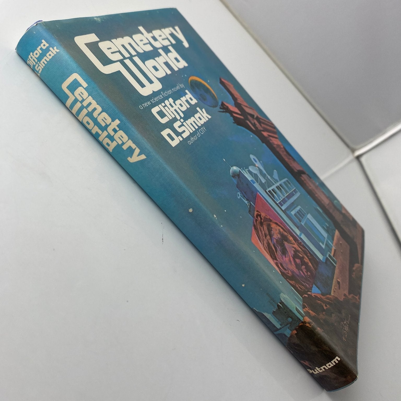 Cemetery World Clifford D. Simak 1973 Book Club Edition Science Fiction Putnam