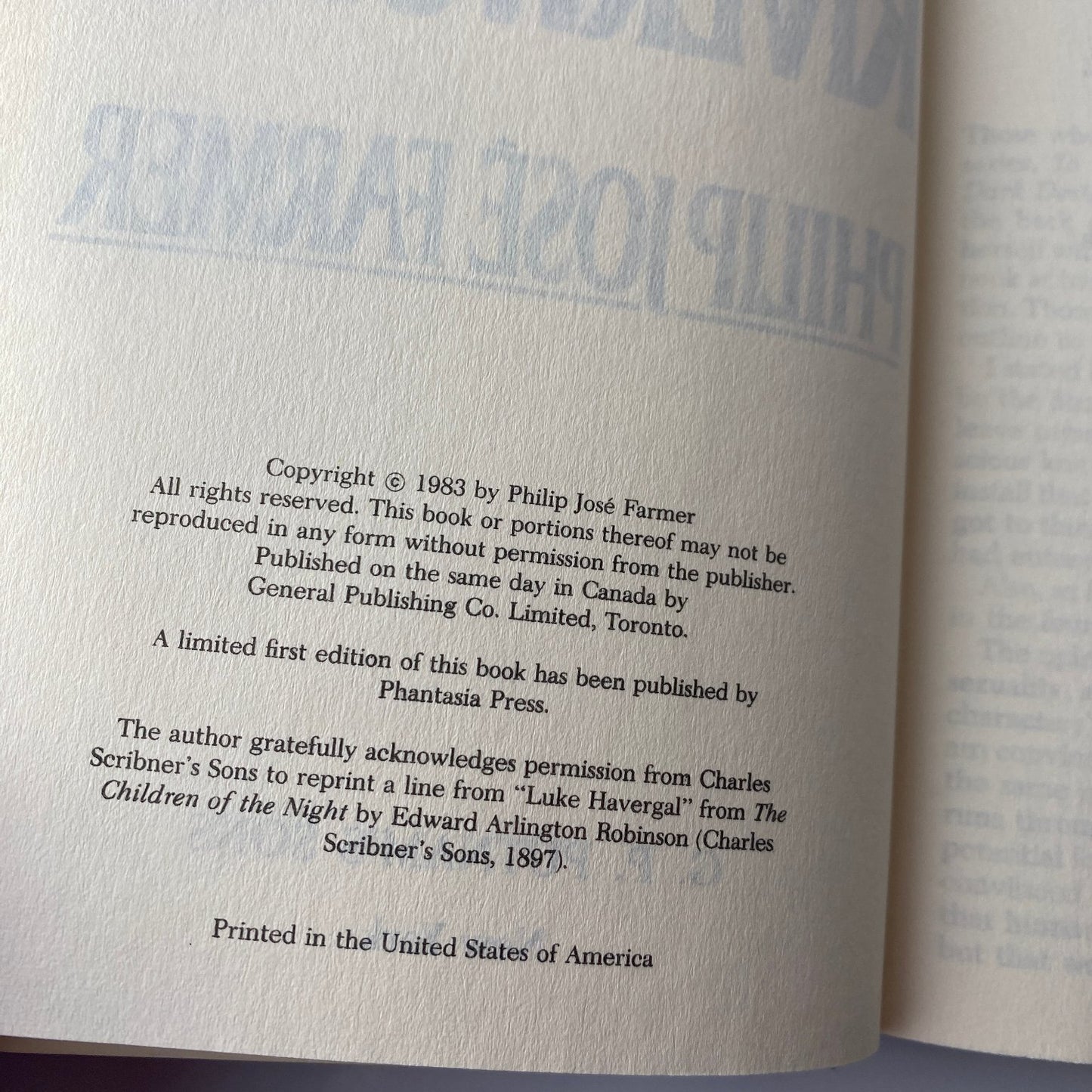 Gods of Riverworld Philip José Farmer 1983 First Edition Sci-Fi Putnam