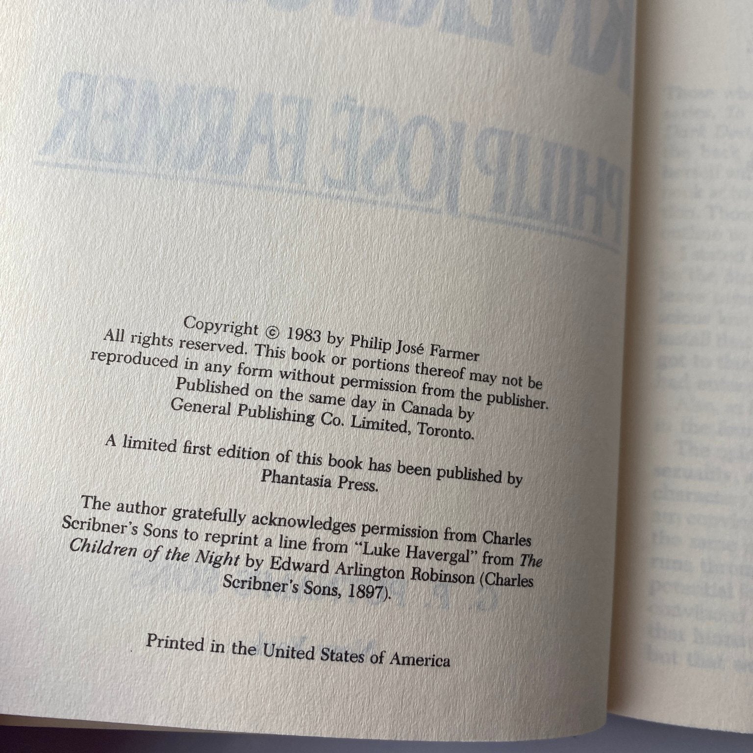 Gods of Riverworld Philip José Farmer 1983 First Edition Sci-Fi Putnam