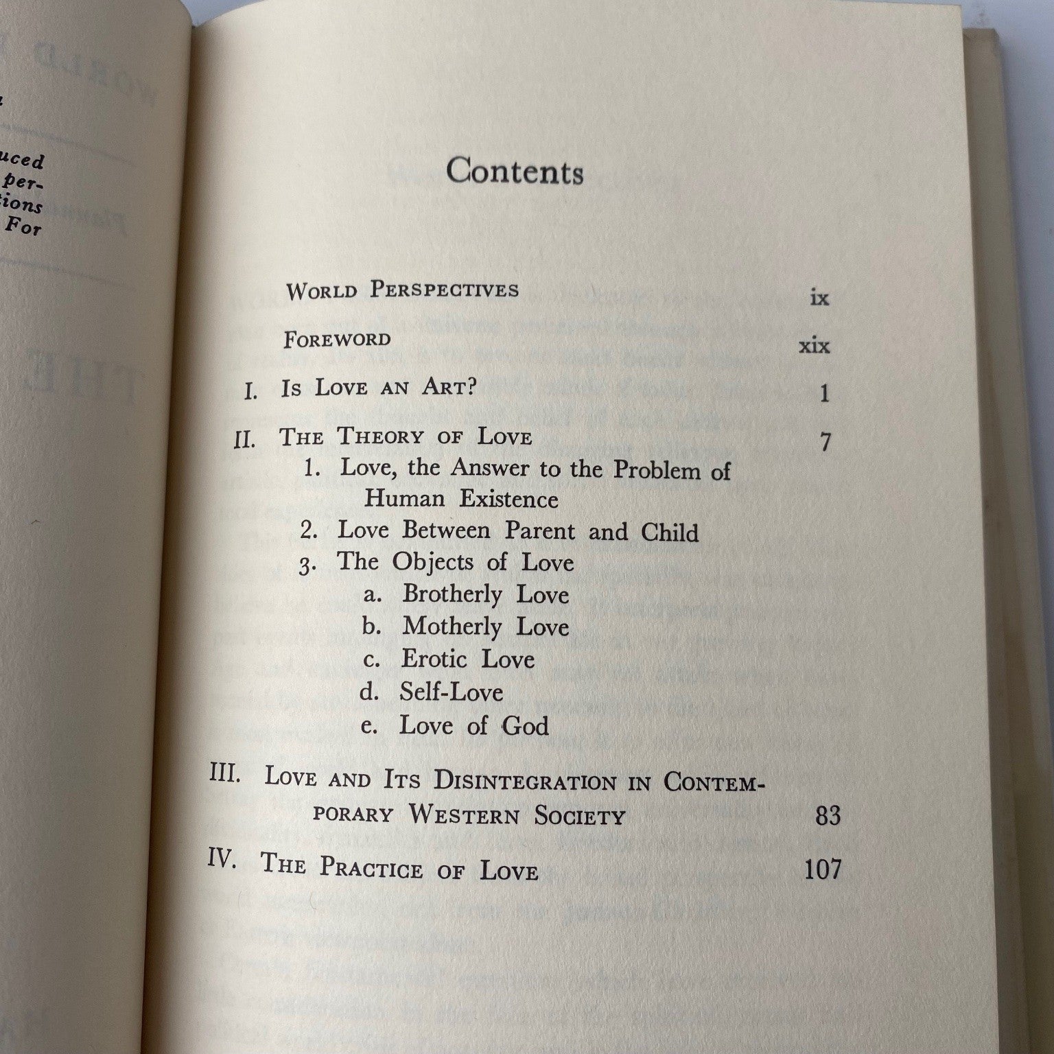 The Art of Loving Erich Fromm 1956 First Edition Psychology Harper & Row