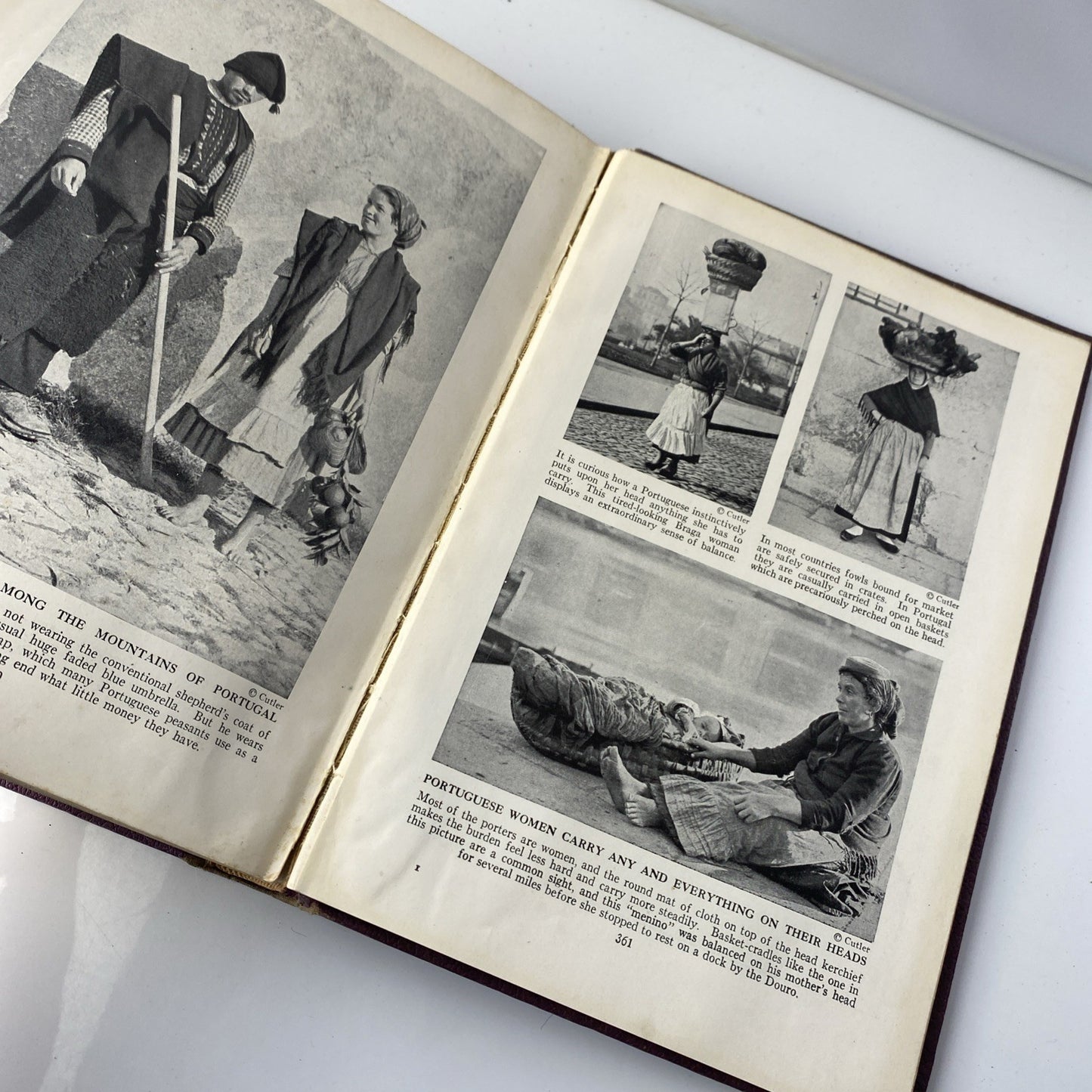 Lands And Peoples Vol 1 British Isle And West Europe Grolier Vintage 1963 Rough