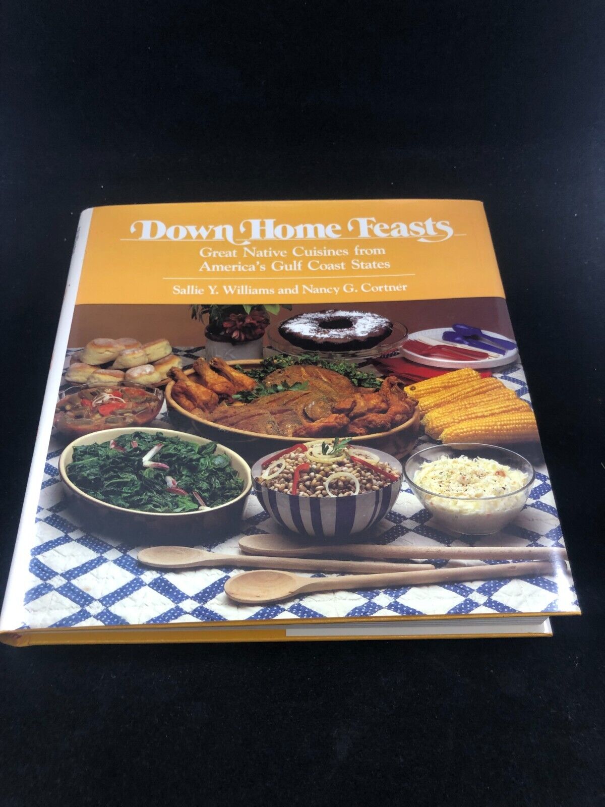 DOWN HOME FEASTS By Sallie Y. Williams - Hardcover 1st Ed. GOOD