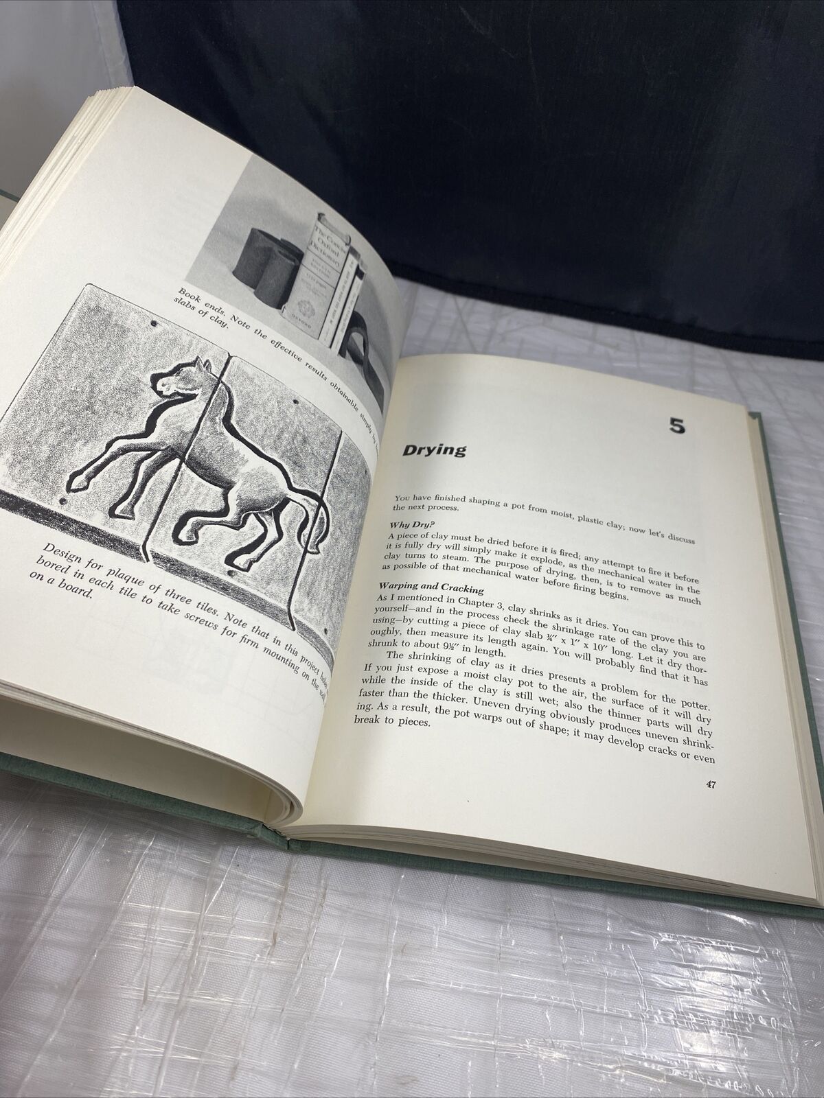 The Off-Wheel Pottery Book by Ida Claire Larden &  Raymond Hull Vintage Ceramics