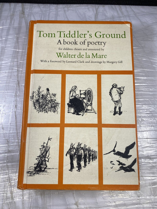 Tom Toddler’s Ground by Walter De La Mare 1961 1st Am. Ed. Vintage 60s Cookbook