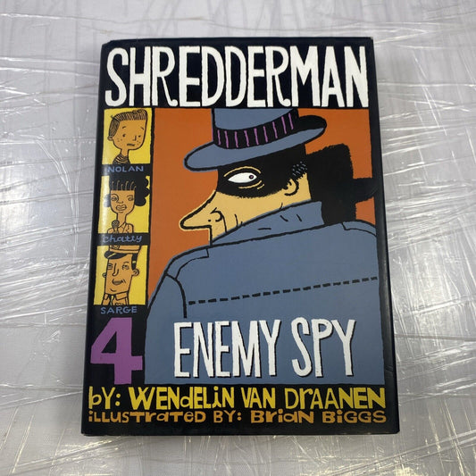 SHREDDERMAN Book 4 Enemy Spy by Wendelin Van Draanen HC 2005 1st Printing! Rare