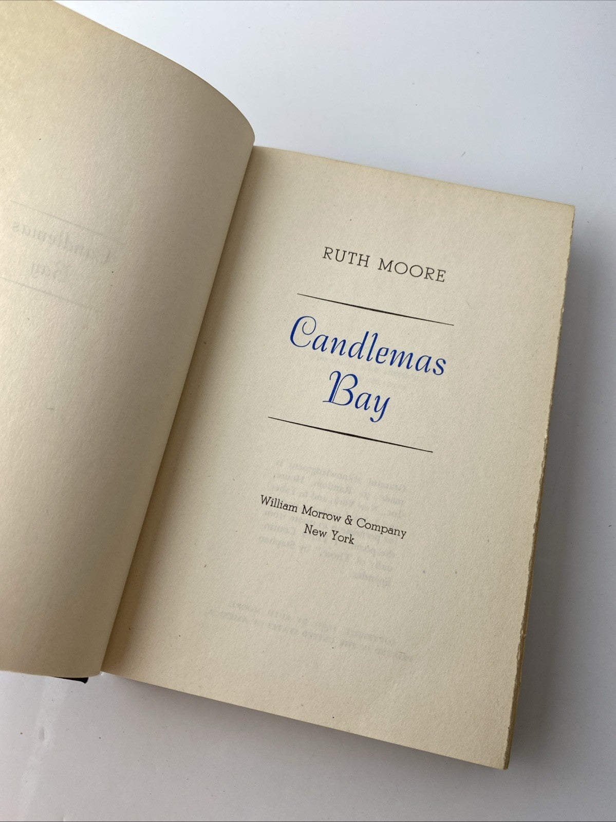 Candlemas Bay - Paperback By Moore, Ruth - GOOD